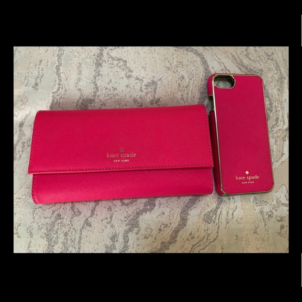 Kate spade phone case and wallet